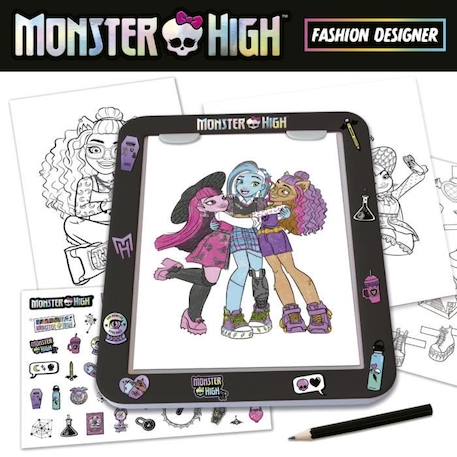 Jeu de mode - EDUCA - Fashion Designer Monster High NOIR 5 - vertbaudet enfant 