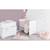 DOMIVA Tour de lit Jolly - Microfibre 100% Polyester - Adaptable - Blanc/Rose - 30 x 180 cm ROSE 2 - vertbaudet enfant 