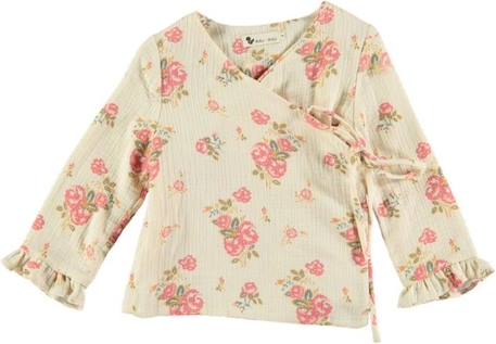 Gilet Kimono Lila enfant doublé  - vertbaudet enfant