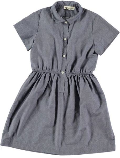 Robe fille Camicia BLEU 2 - vertbaudet enfant 