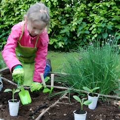 -Set Outils Jardin Verts - ESSCHERT DESIGN - Pour Enfant - Vert - Mixte - A partir de 4 ans