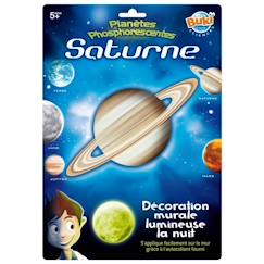 Linge de maison et décoration-Décoration-Planètes phosporescentes : Saturne