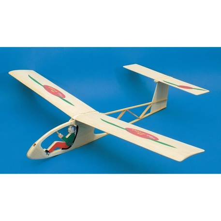 Planeur Pino - AERO-NAUT - Kit d'aéromodélisme en bois de balsa - Envergure 75 cm BEIGE 2 - vertbaudet enfant 