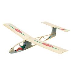 Planeur Pino - AERO-NAUT - Kit d'aéromodélisme en bois de balsa - Envergure 75 cm  - vertbaudet enfant