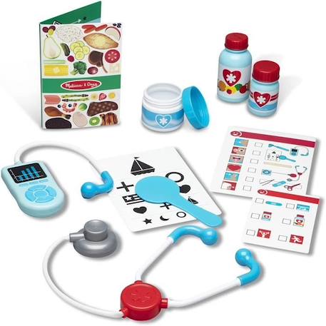 Jeu de rôle - MELISSA & DOUG - Kit de Docteur - 25 pièces - Enfant - Mixte ROUGE 2 - vertbaudet enfant 