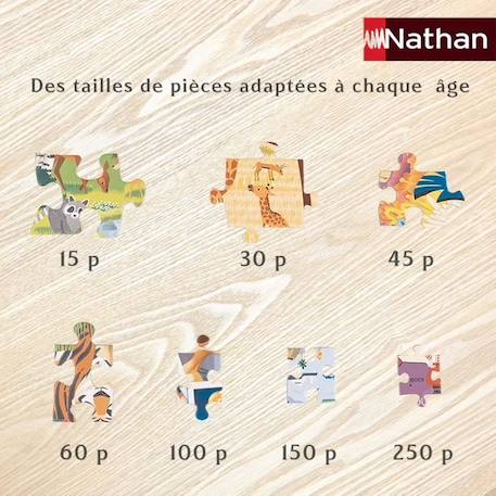 Puzzle Nathan Mortel Anniversaire Mortelle Adèle - NATHAN - 150 pièces - Dessins animés et BD - Enfant BLEU 3 - vertbaudet enfant 