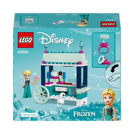 LEGO® 43234 Disney Princess Les Délices Glacés d’Elsa, Jouet avec Mini Poupée Elsa de La Reine des Neiges BLEU 6 - vertbaudet enfant 