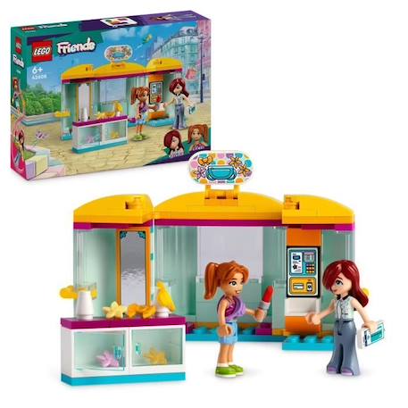 LEGO® 42608 Friends La Petite Boutique d’Accessoires, Jouet de Magasin avec les Figurines Paisley et Candi JAUNE 1 - vertbaudet enfant 