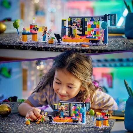 LEGO® 42610 Friends Le Karaoké, Jouet Musical avec Poupées et Figurines Liann et Nova et un Gecko VIOLET 5 - vertbaudet enfant 