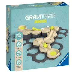 Jouet-Jeux d'imagination-GraviTrax JUNIOR Set d'extension Start and Run - Circuits de billes - dès 3 ans - 27531 - Ravensburger