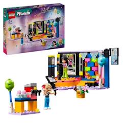-LEGO® 42610 Friends Le Karaoké, Jouet Musical avec Poupées et Figurines Liann et Nova et un Gecko