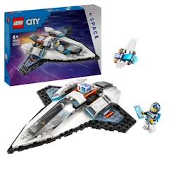 Jouet-LEGO® 60430 City Le Vaisseau Interstellaire, Jouet sur l'Espace, Cadeau Enfants Dès 6 Ans, Jeu Créatif avec Minifigurines