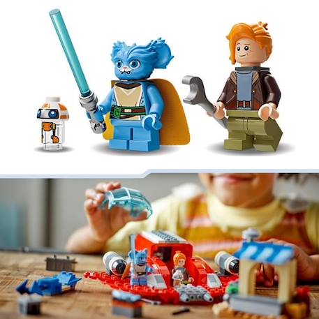 LEGO® 75384 Star Wars Le Crimson Firehawk, Jouet de Construction avec Speeder Bike et Minifigurines ROUGE 3 - vertbaudet enfant 