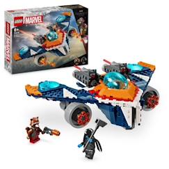 LEGO® 76278 Marvel Le Vaisseau Spatial de Rocket contre Ronan, Jouet sur Les Gardiens de la Galaxie, Vaisseau et Minifigurines  - vertbaudet enfant