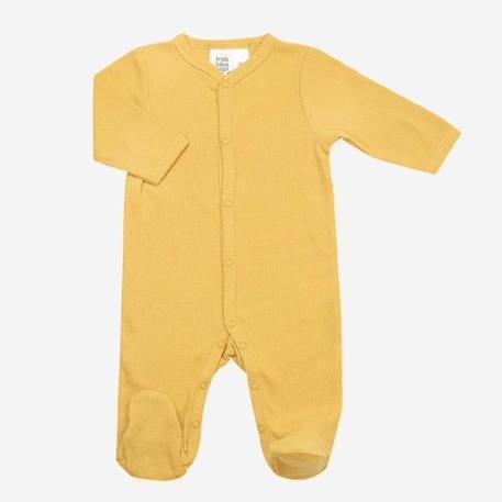 Pyjama bébé - TROIS KILOS SEPT JAUNE 1 - vertbaudet enfant 