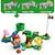 LEGO® 71428 Super Mario Ensemble d'Extension Forêt de Yoshi, Jouet pour Enfants avec 2 Figurines Yoshi VERT 3 - vertbaudet enfant 