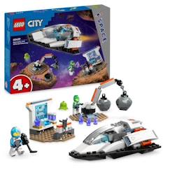Jouet-LEGO® 60429 City Le Vaisseau et la Découverte de l’Astéroïde, Jouet avec 2 Minifigurines d'Astronautes et Figurine Alien