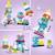 LEGO® 10422 DUPLO L'Aventure en Navette Spatiale 3-en-1, Jouet de Construction de Fusée, Jeu Éducatif BLEU 3 - vertbaudet enfant 