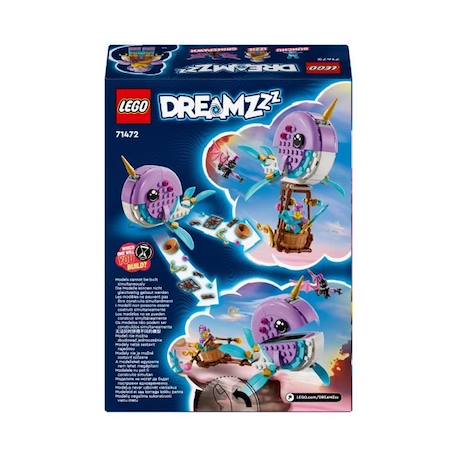 LEGO® 71472 DREAMZzz La Montgolfière Narval d'Izzie, Jouet d'Animaux Marins, Sauvetage de Lapin Bunchu avec Figurine Baleine BLEU 6 - vertbaudet enfant 