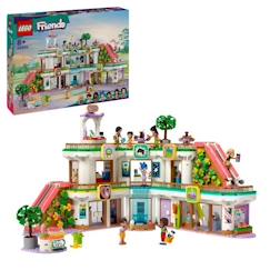-LEGO® 42604 Friends Le Centre Commercial de Heartlake City, Jouet de Poupée pour Filles et Garçons, Kit avec Personnages