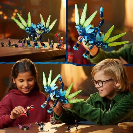 LEGO® 71476 DREAMZzz Zoey et Zian, le Chat-Hibou, Jouet de Figurines pour Enfants, avec un Animal Fabuleux à Construire BLEU 5 - vertbaudet enfant 