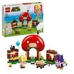 Jouet-Jeux d'imagination-LEGO® 71429 Super Mario Ensemble d’Extension Carottin et la Boutique Toad, Jouet pour Enfants Dès 6 Ans avec 2 Figurines
