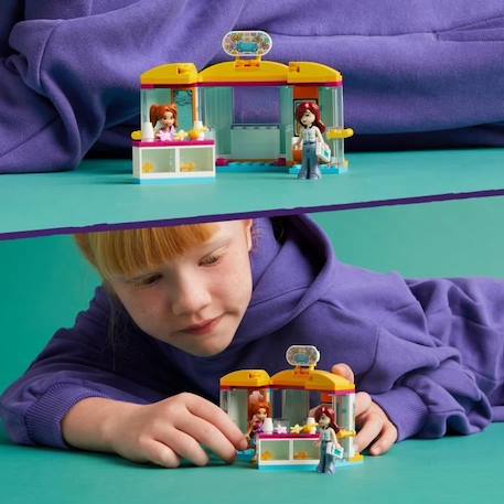 LEGO® 42608 Friends La Petite Boutique d’Accessoires, Jouet de Magasin avec les Figurines Paisley et Candi JAUNE 5 - vertbaudet enfant 