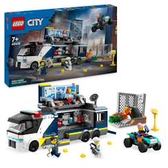 LEGO® 60418 City Le Laboratoire de Police Scientifique Mobile, Jouet de Quad, Cadeau Enfants Dès 7 Ans, et Minifigurines  - vertbaudet enfant