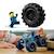 LEGO® 60402 City Le Monster Truck Bleu, Jouet Camion Tout-Terrain et Minifigurine de Conducteur, Cadeau Enfants BLEU 4 - vertbaudet enfant 