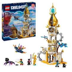 Jouet-LEGO® 71477 DREAMZzz La Tour du Marchand de Sable, Jouet de Château avec Araignée et Oiseau, avec Figurines Sorcière