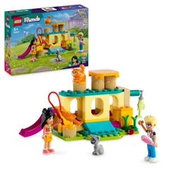 Jouet-LEGO® 42612 Friends Les Aventures des Chats au Parc, Jouets avec Animaux et Figurines, dont Olly, Liann et 2 Figurines de Chat