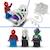 LEGO® 76279 Marvel La Voiture de Course de Spider-Man contre le Bouffon Vert Venomisé, Jouet avec Minifigurines de Super-héros BLEU 4 - vertbaudet enfant 