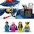 LEGO® 76281 Marvel Le X-Jet des X-Men, Jouet d'Avion, Chasseur avec Minifigurines de Super-Héros : Wolverine BLEU 4 - vertbaudet enfant 