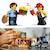 LEGO® 60404 City Le Food-truck de Burgers, Jouet de Camionnette, Jeu Imaginatif avec Camionnette et Minifigurines ROUGE 4 - vertbaudet enfant 