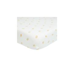 -Drap Housse Pour Lit De Bébé Trois Kilos Sept - Ecru  70x140 Cm