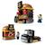 LEGO® 60404 City Le Food-truck de Burgers, Jouet de Camionnette, Jeu Imaginatif avec Camionnette et Minifigurines ROUGE 3 - vertbaudet enfant 