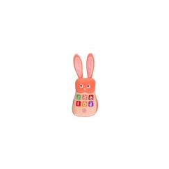 Jouet-Premier âge-Gipsy Toys - Lapiphone Sonore - 12 cm - Orange