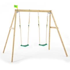 Jouet-Portique forest tp toys 2 balancoires / kit d'ancrage h.200 cm