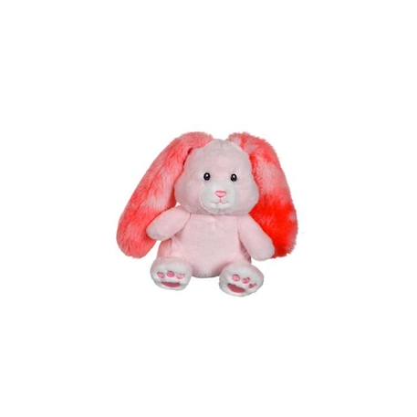 Lapin Fluffy - Rose - 15 CM ROSE 1 - vertbaudet enfant 