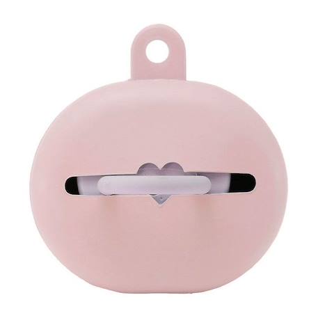 Etui de rangement pour tétines en caoutchouc 100% naturel Powder Rose - HEVEA ROSE 1 - vertbaudet enfant 