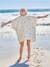 Poncho de bain enfant personnalisable COEURS, avec coton recyclé blanc imprimé 9 - vertbaudet enfant 