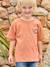 Tee-shirt garçon grand motif dos abricot 4 - vertbaudet enfant 