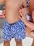 Short de bain imprimé fleurs bébé garçon collection Team Famille bleu imprimé 6 - vertbaudet enfant 