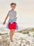 Bermuda chino garçon beige+BLEU+bleu grisé+rouge+sable+vert 19 - vertbaudet enfant 