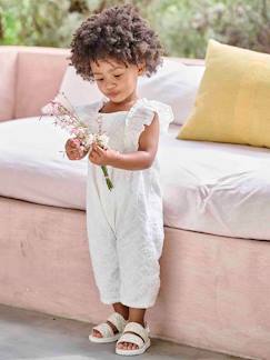 Combinaison bébé brodée cérémonie   - vertbaudet enfant