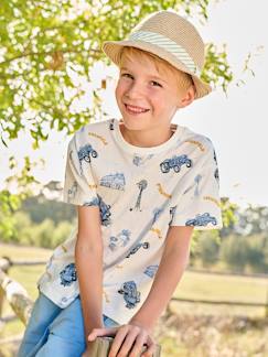 Tee-shirt motifs farmer garçon  - vertbaudet enfant