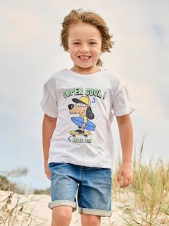 Garçon-T-shirt, polo, sous-pull-T-shirt-Tee-shirt motif animal ludique garçon