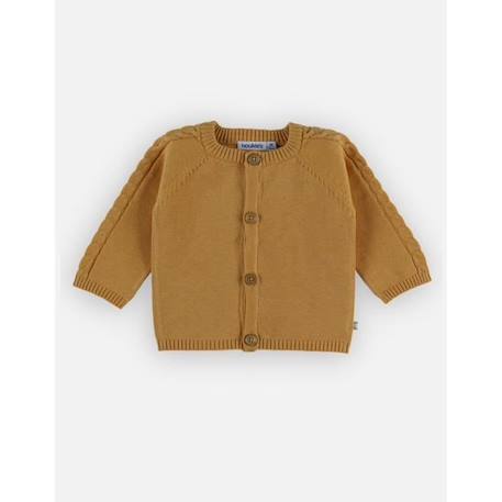 Cardigan en tricot BEIGE+JAUNE 8 - vertbaudet enfant 