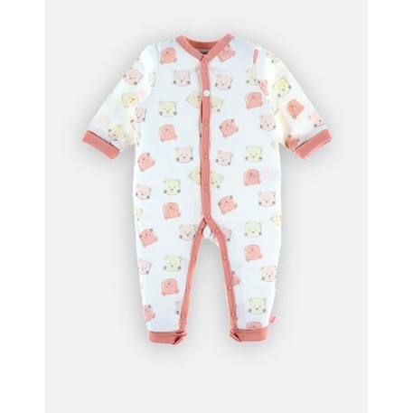 Pyjama combi longue iconique ROSE 1 - vertbaudet enfant 