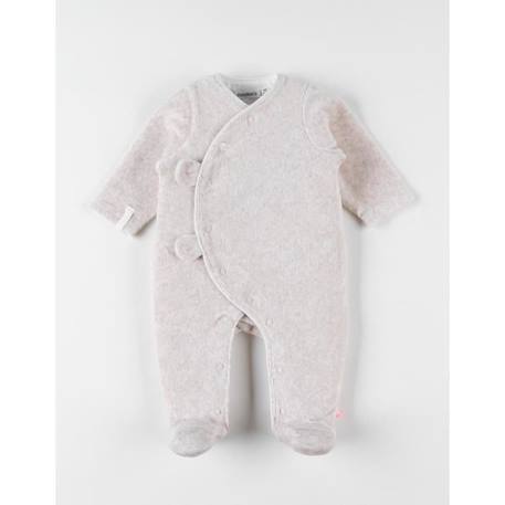 Bébé-Pyjama 1 pièce en velours